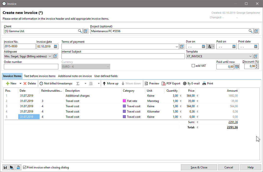 leistungen_abrechnen_neue_rechnung_erstellen