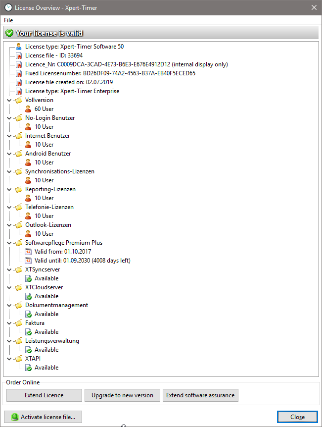 lizenzverwaltung_module